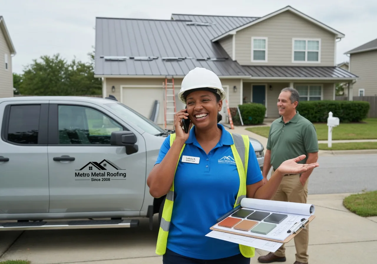 Storm Damage Metal Roof Repair in Saint Marys, KS